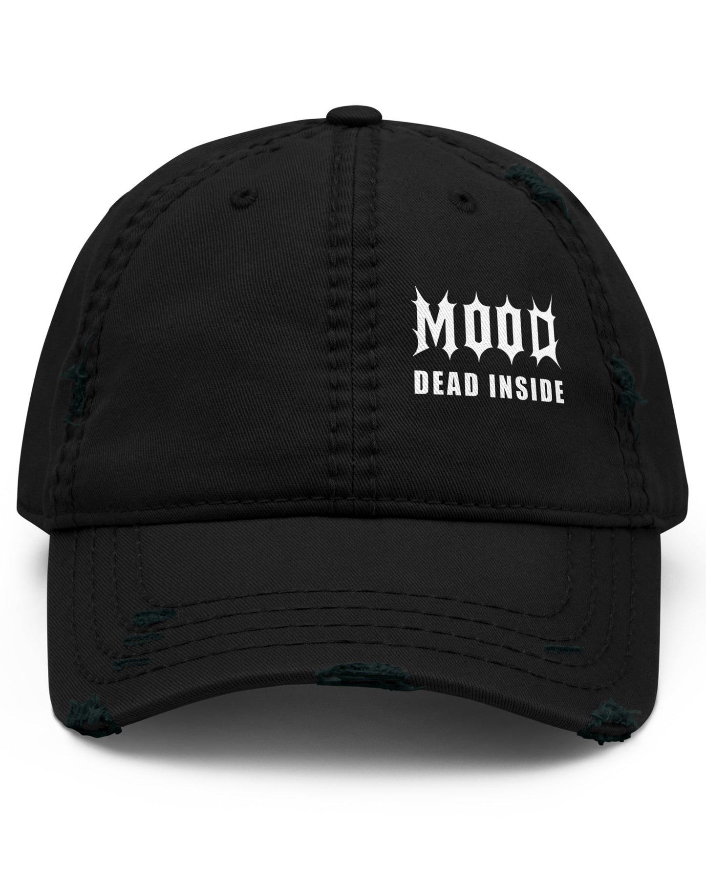 MOOD Dead Inside Distressed Hat