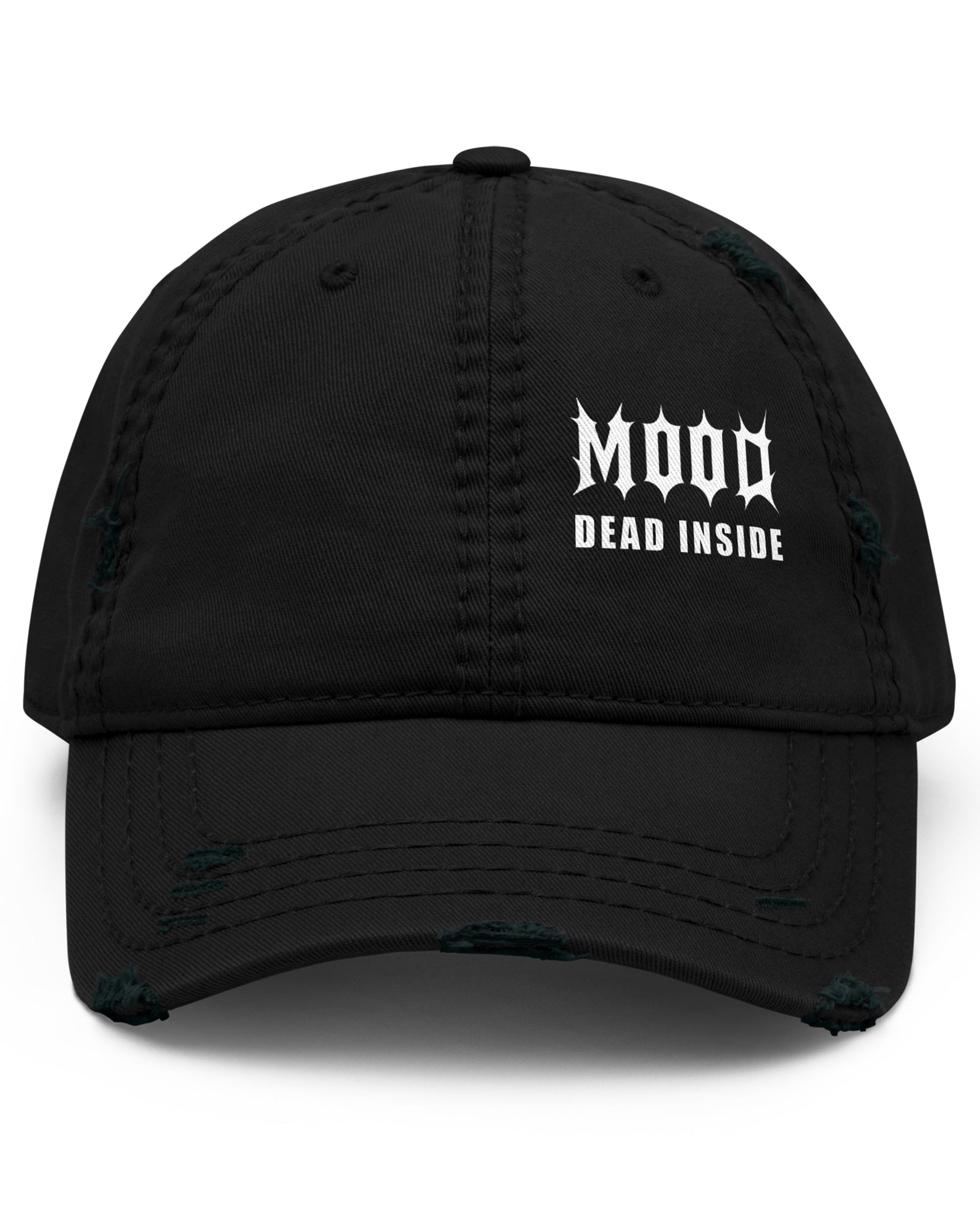 MOOD Dead Inside Distressed Hat