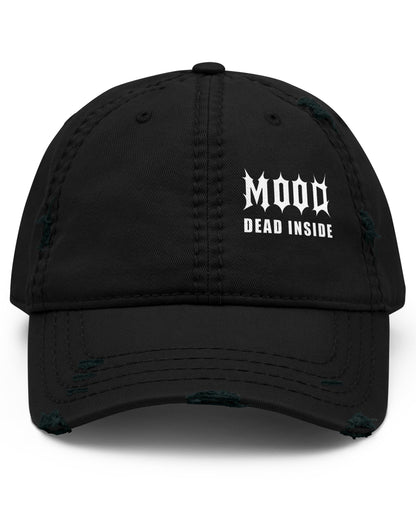 MOOD Dead Inside Distressed Hat
