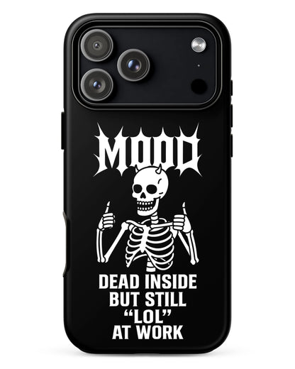 MOOD Dead Inside Tough Phone Case for iPhone®