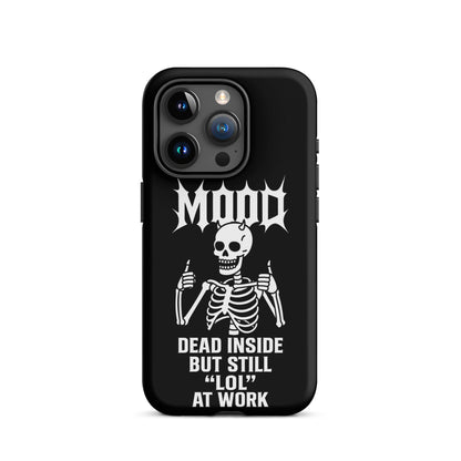 MOOD Dead Inside Tough Phone Case for iPhone®