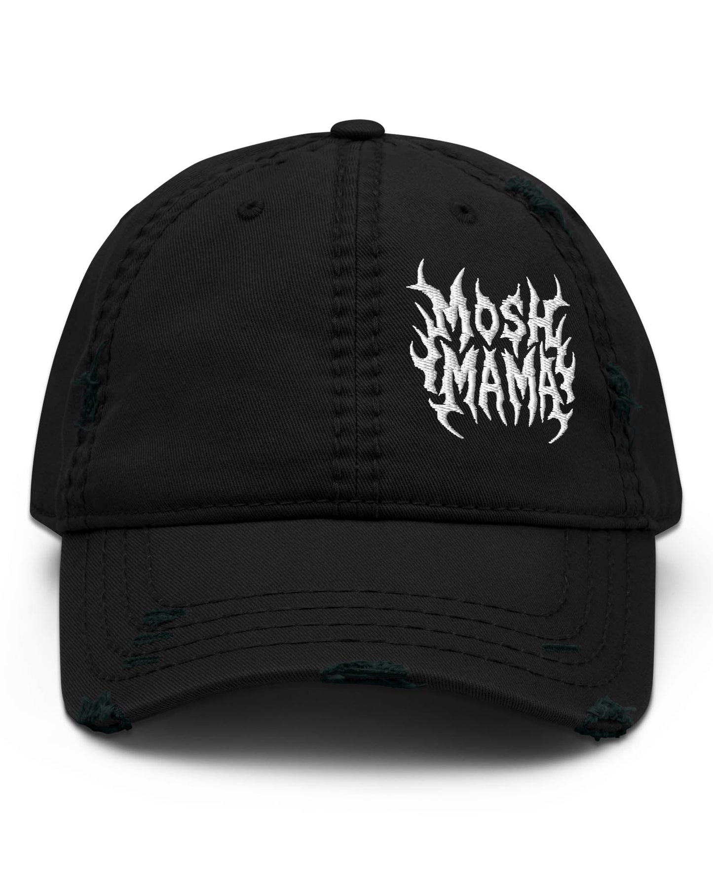 Mosh Mama Distressed Dad Hat