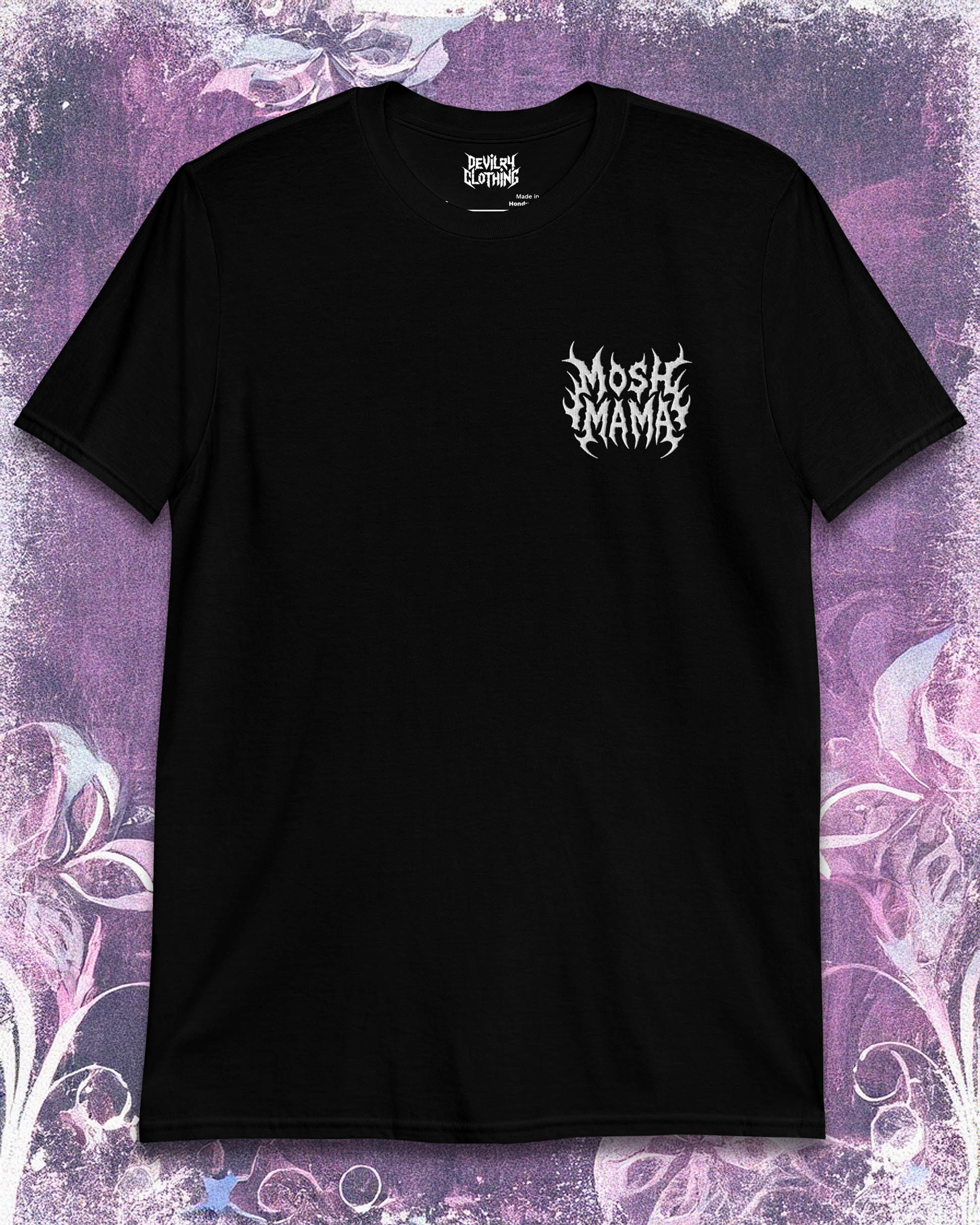 Mosh Mama Embroidered T-Shirt