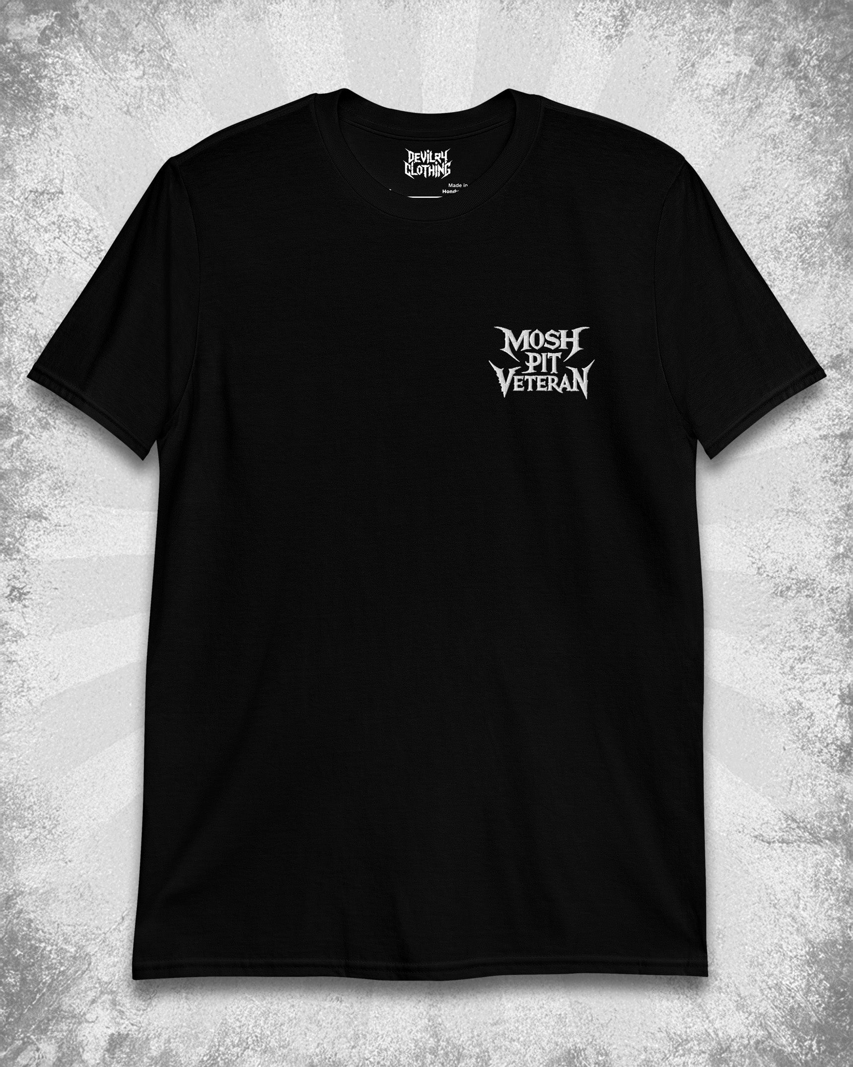 MOSH PIT VETERAN Embroidered T-Shirt