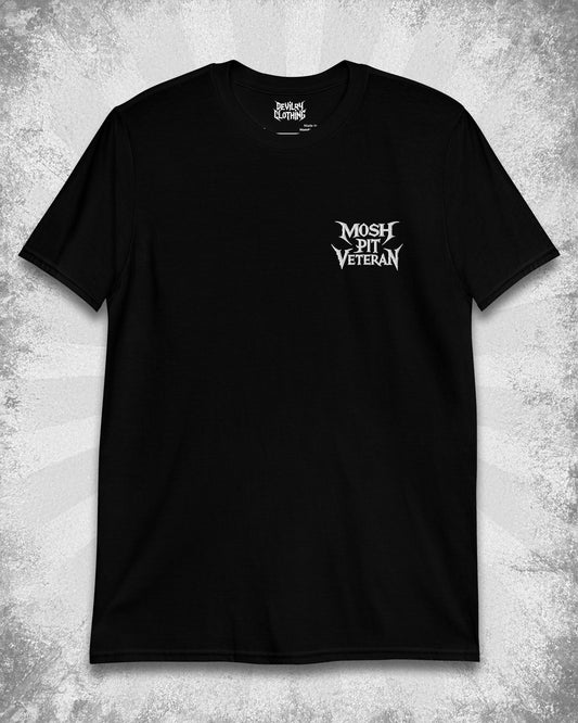 MOSH PIT VETERAN Embroidered T-Shirt