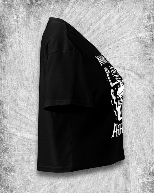 Mosh Til You’re a Ghost Crop Top