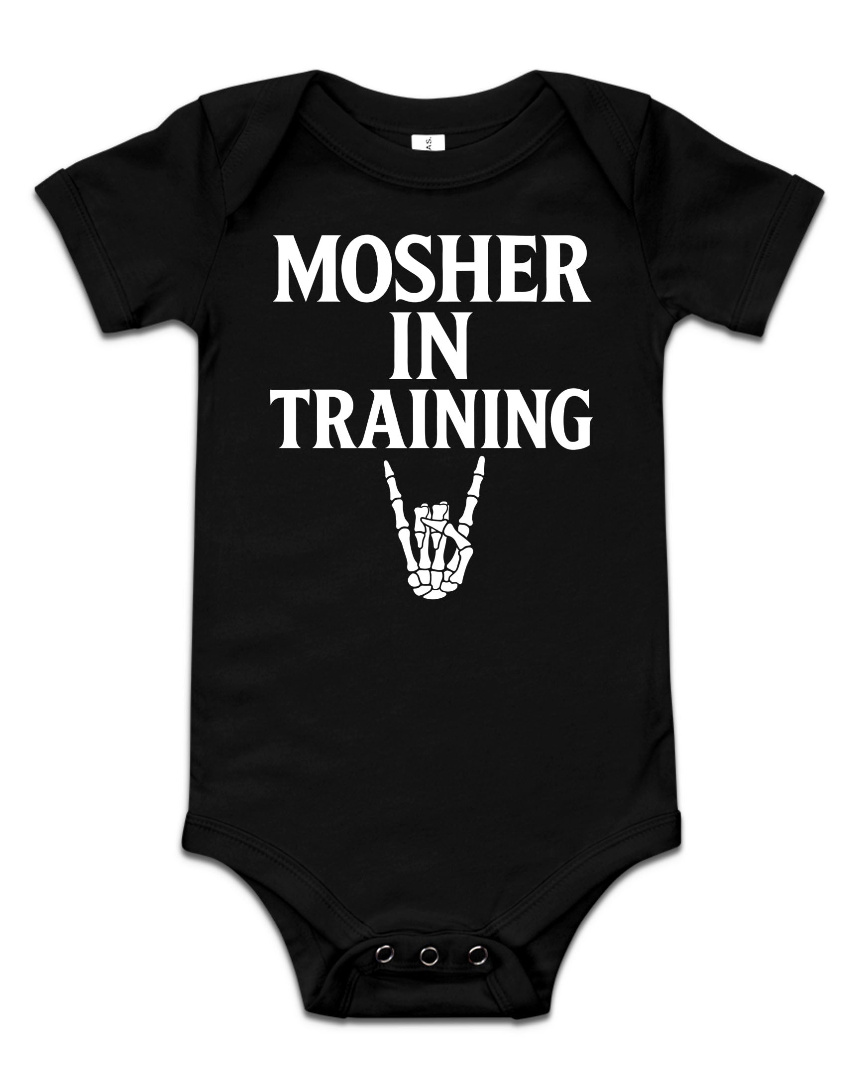 Mosher In Training Baby Bodysuit