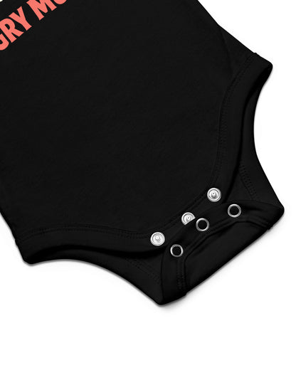 My Dad Listens To Angry Music Baby Bodysuit