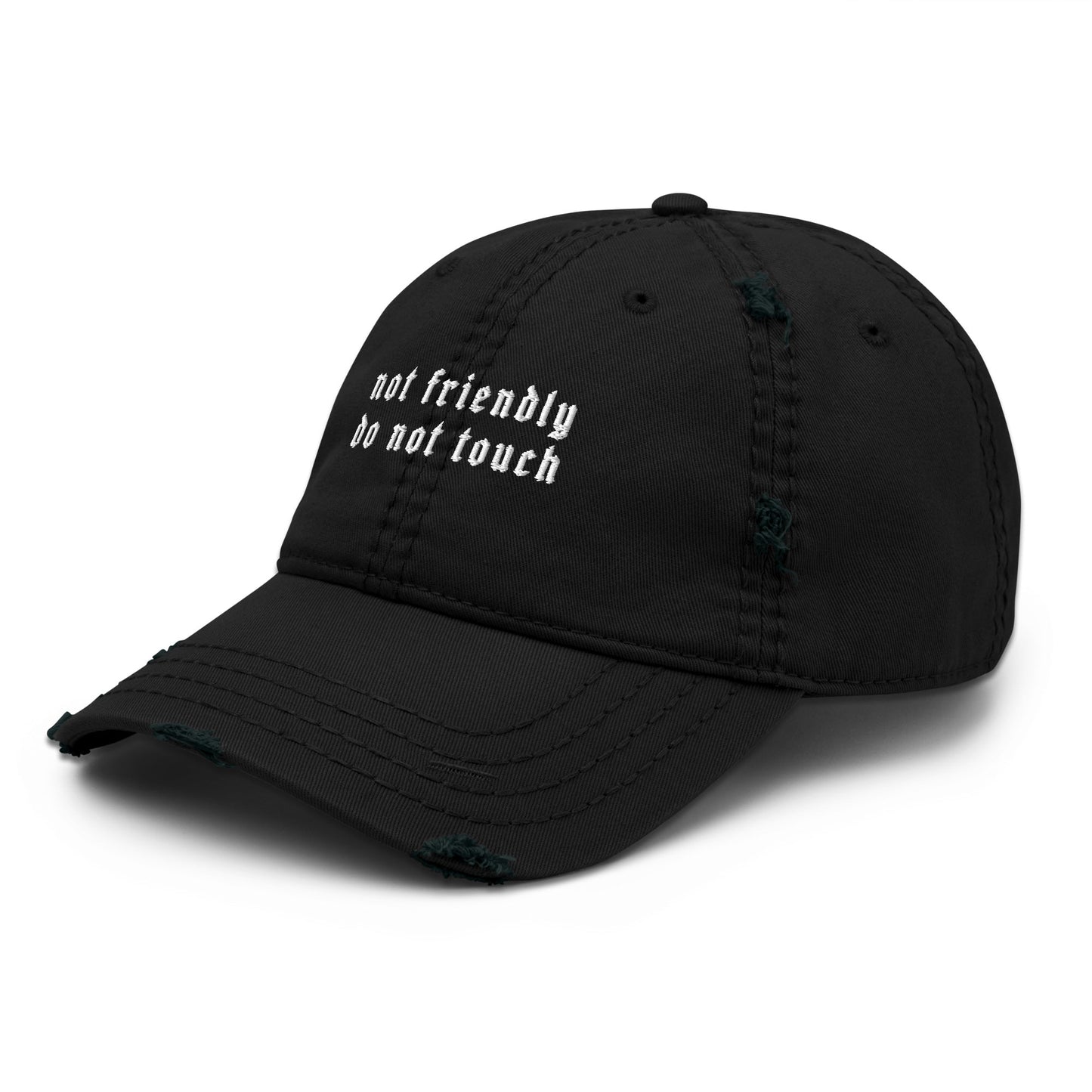Not Friendly Do Not Touch Dad Hat