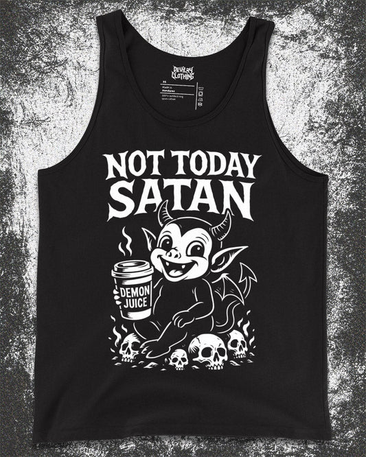 NOT TODAY SATAN Tank Top