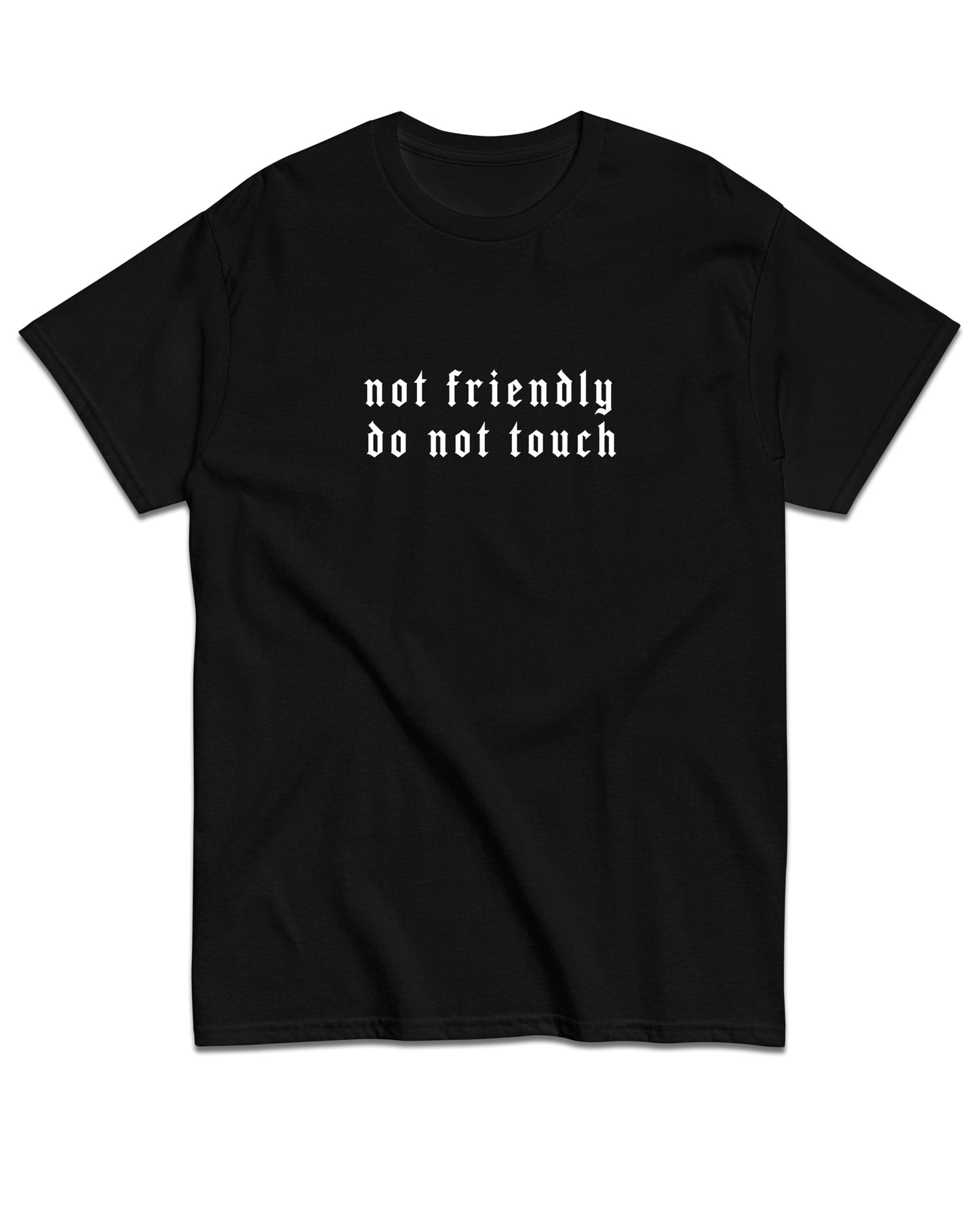 Not Friendly Do Not Touch T-Shirt