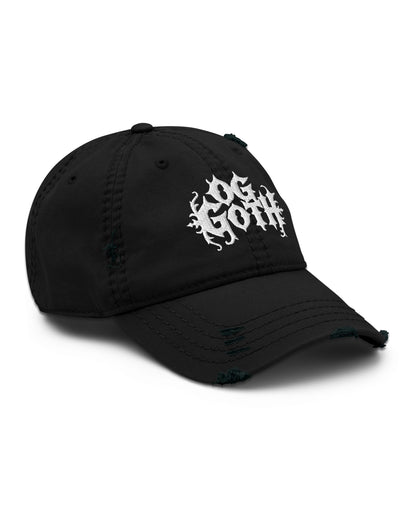 OG GOTH Distressed Dad Hat