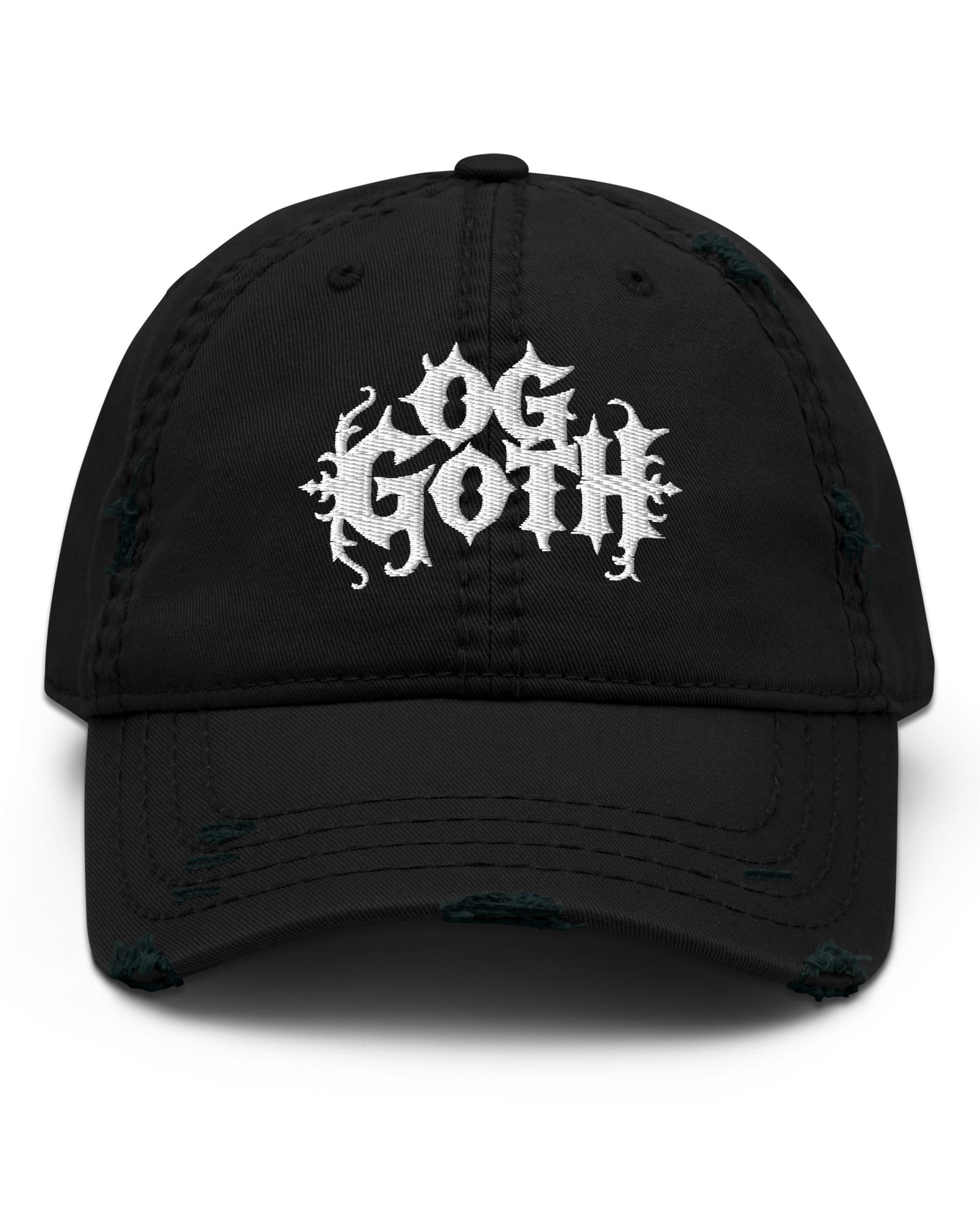 OG GOTH Distressed Dad Hat
