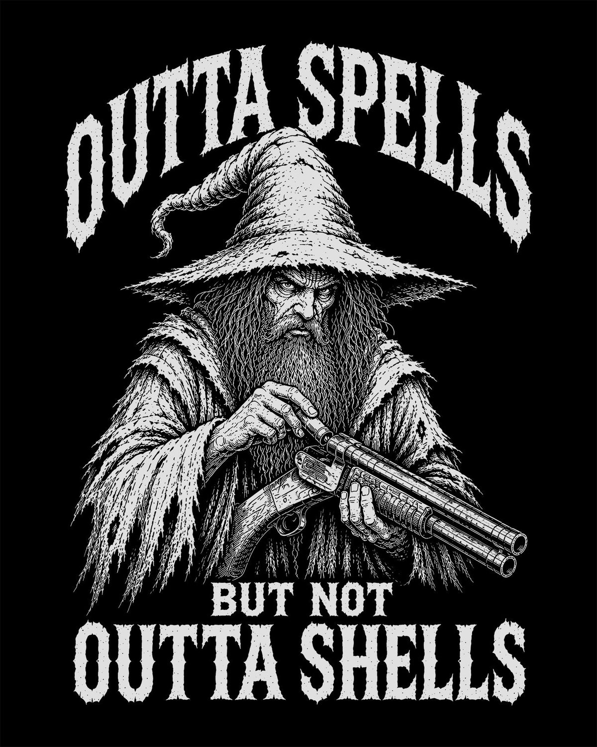 Outta Spells But Not Outta Shells T-Shirt