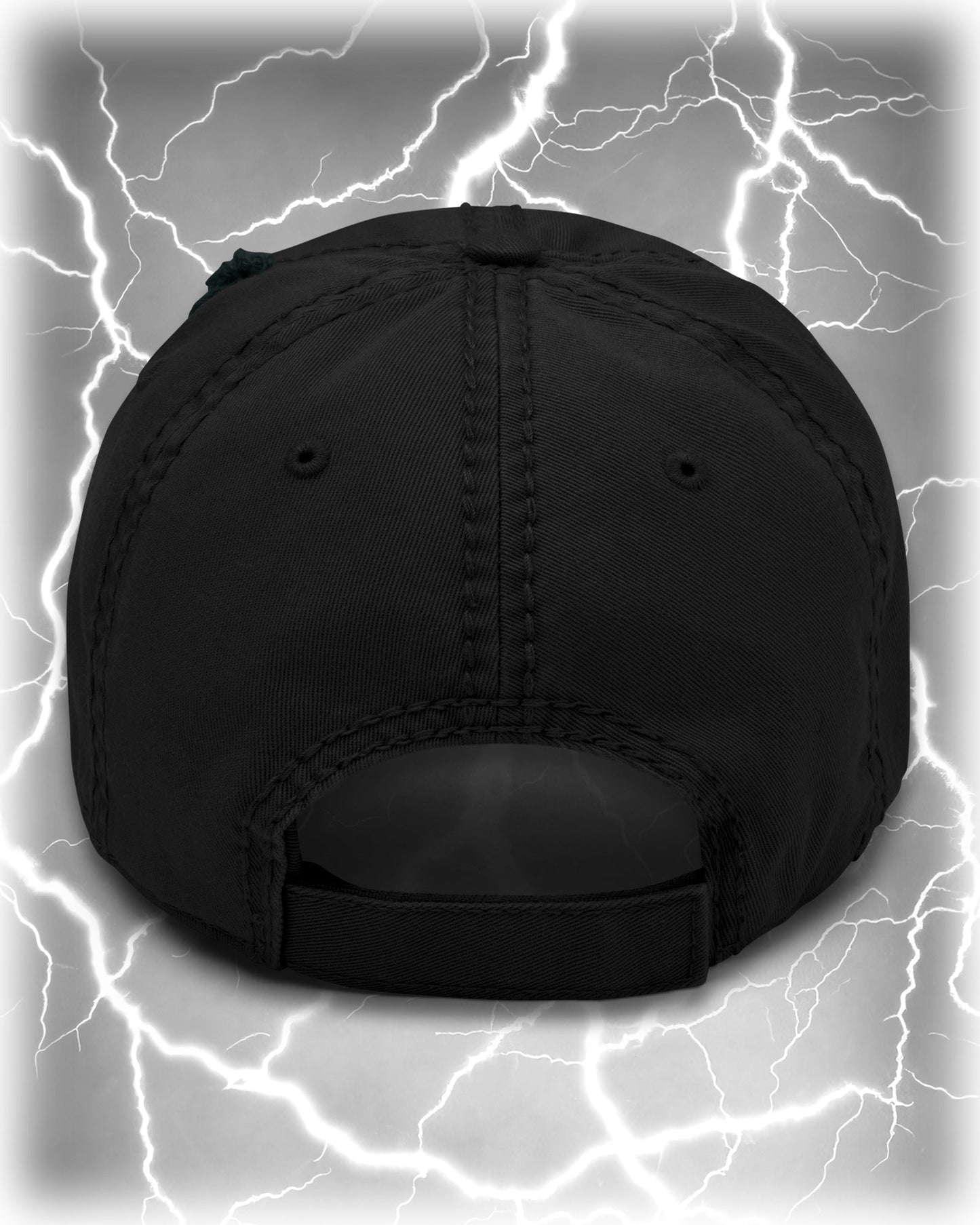 OVERSTIMULATED Distressed Dad Hat
