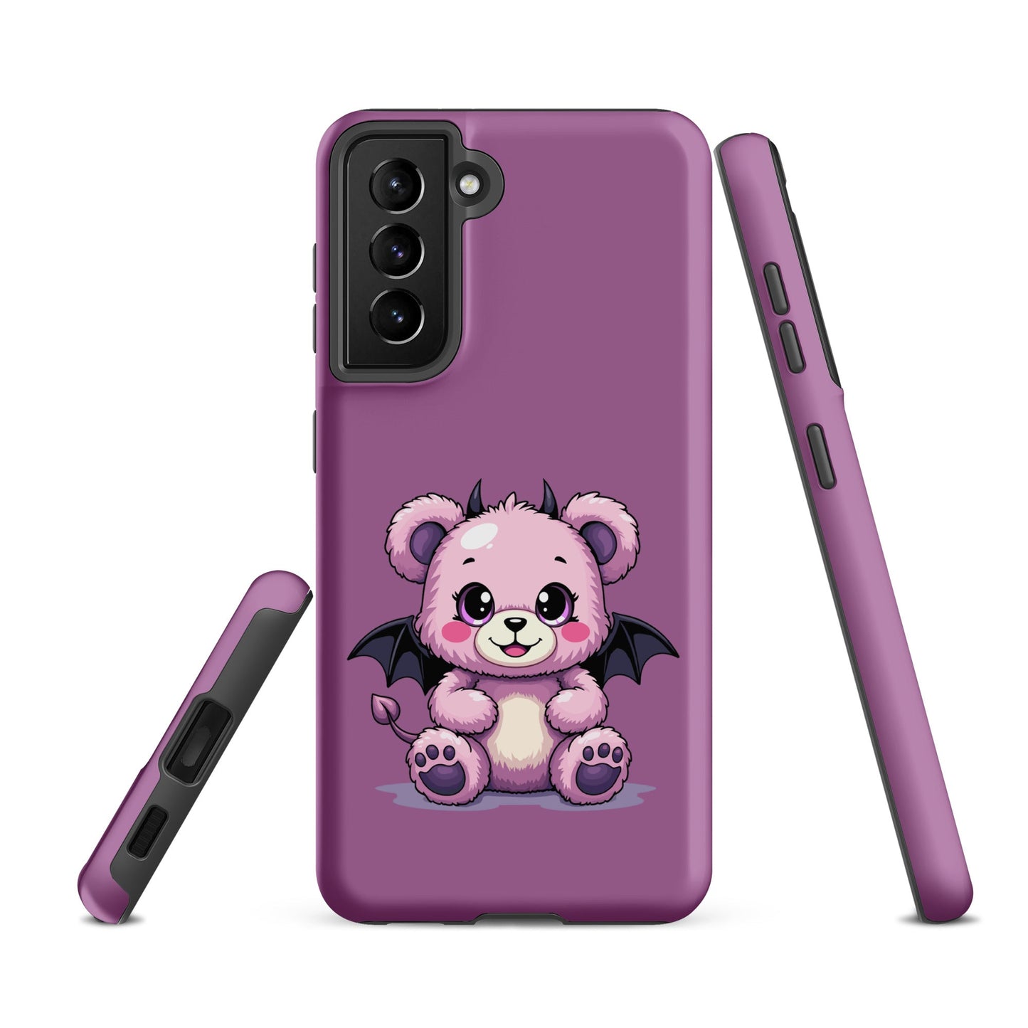 Pastel Goth Demon Teddy – Cute but Creepy Samsung Case