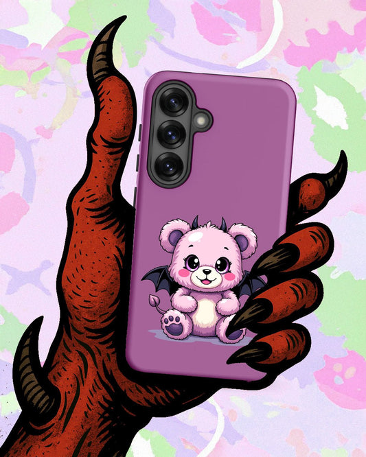 Pastel Goth Demon Teddy – Cute but Creepy Samsung Case
