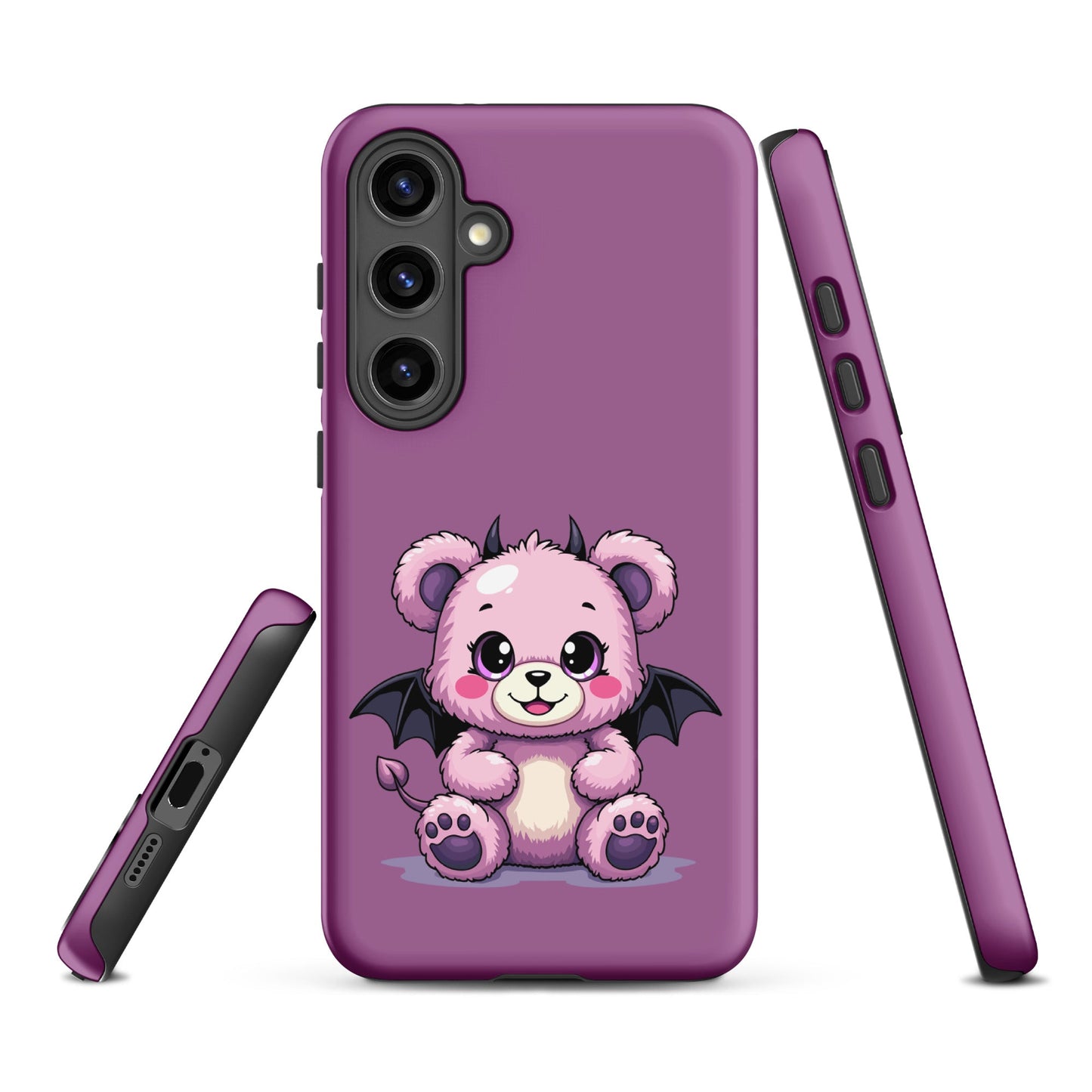 Pastel Goth Demon Teddy – Cute but Creepy Samsung Case