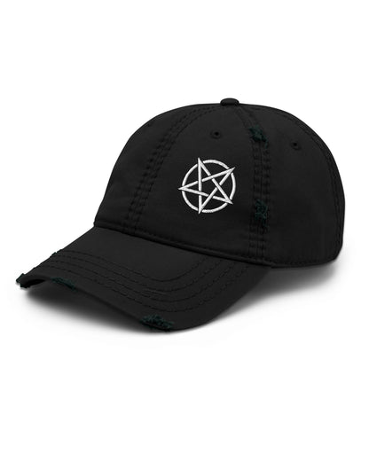 PENTAGRAM Distressed Dad Hat