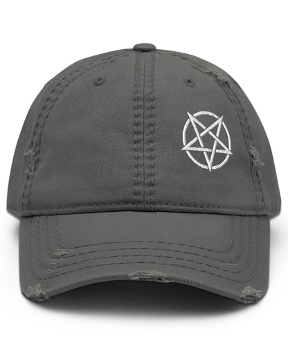PENTAGRAM Distressed Dad Hat