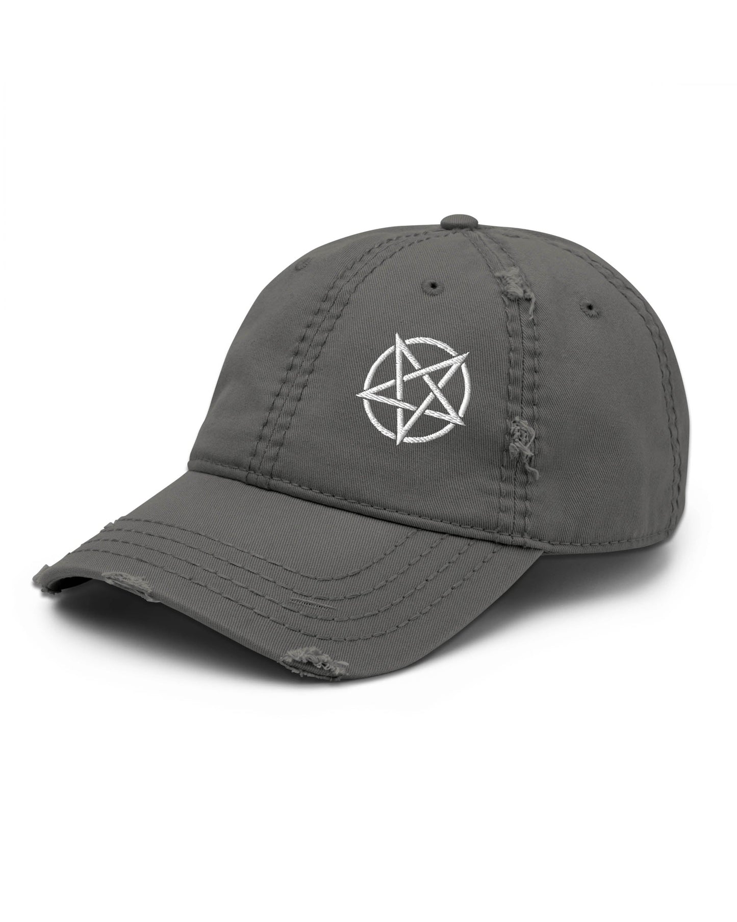 PENTAGRAM Distressed Dad Hat