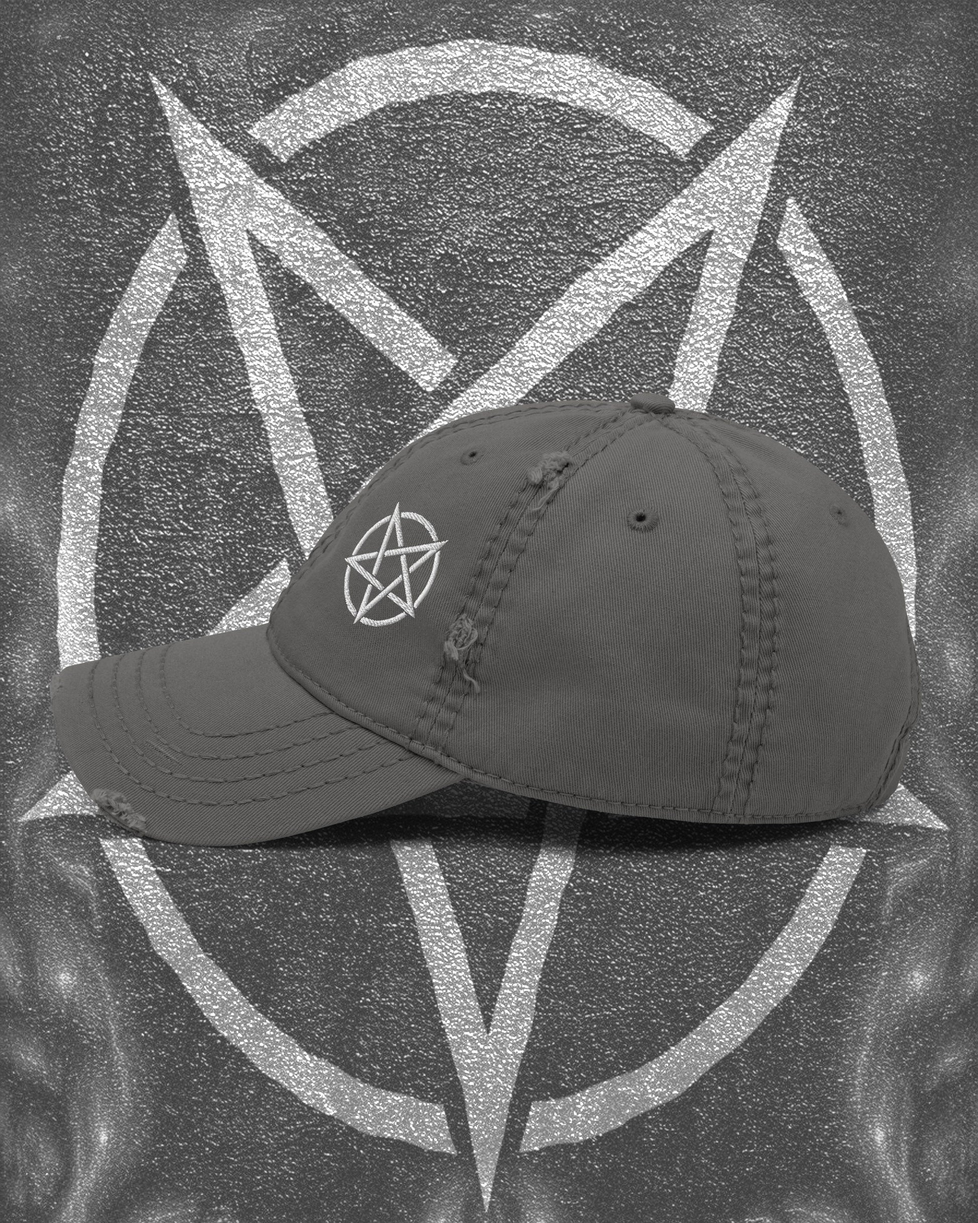 PENTAGRAM Distressed Dad Hat