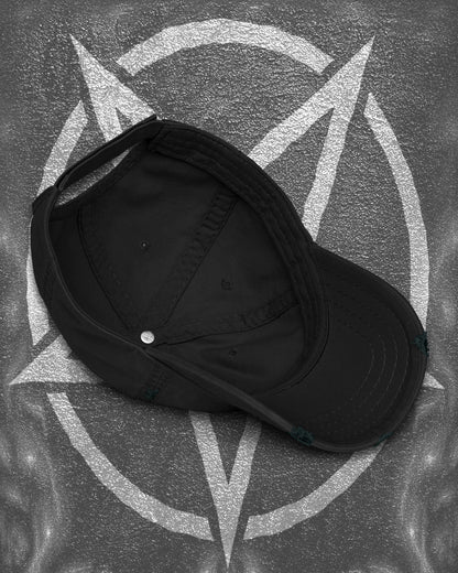 PENTAGRAM Distressed Dad Hat