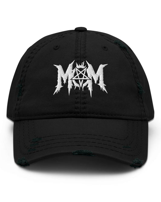 Pentagram Mom Distressed Dad Hat