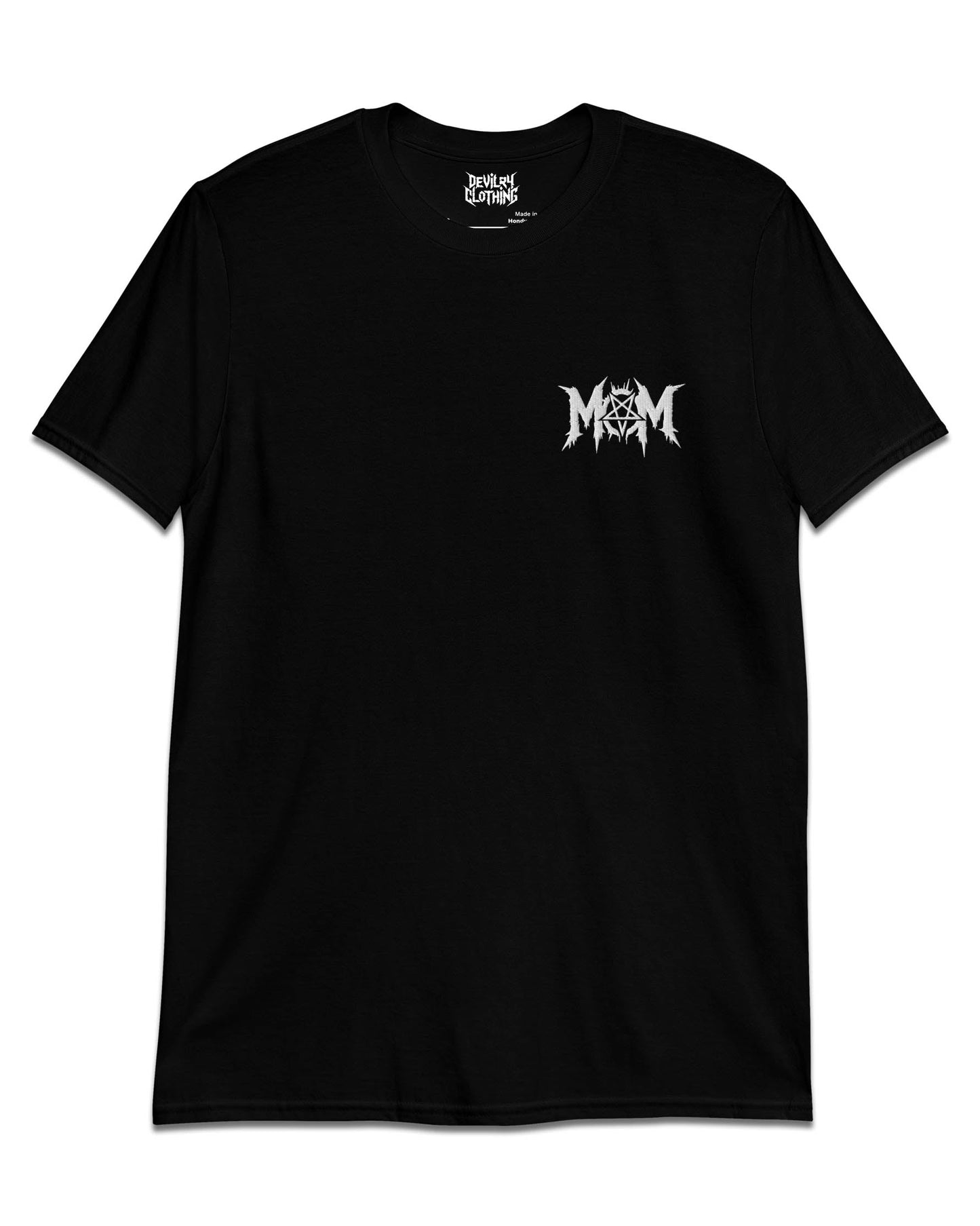 Pentagram Mom Embroidered T-Shirt