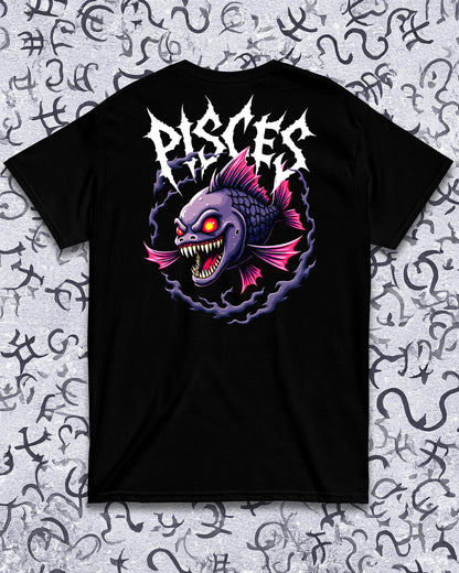 PISCES Embroidered T-Shirt