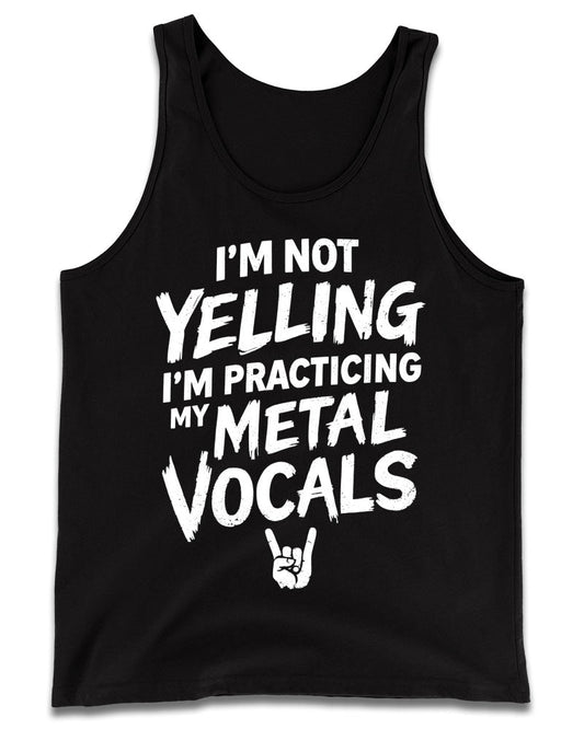 Practicing Metal Vocals Tank Top