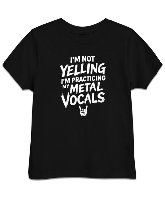 Practicing Metal Vocals Toddler T-Shirt