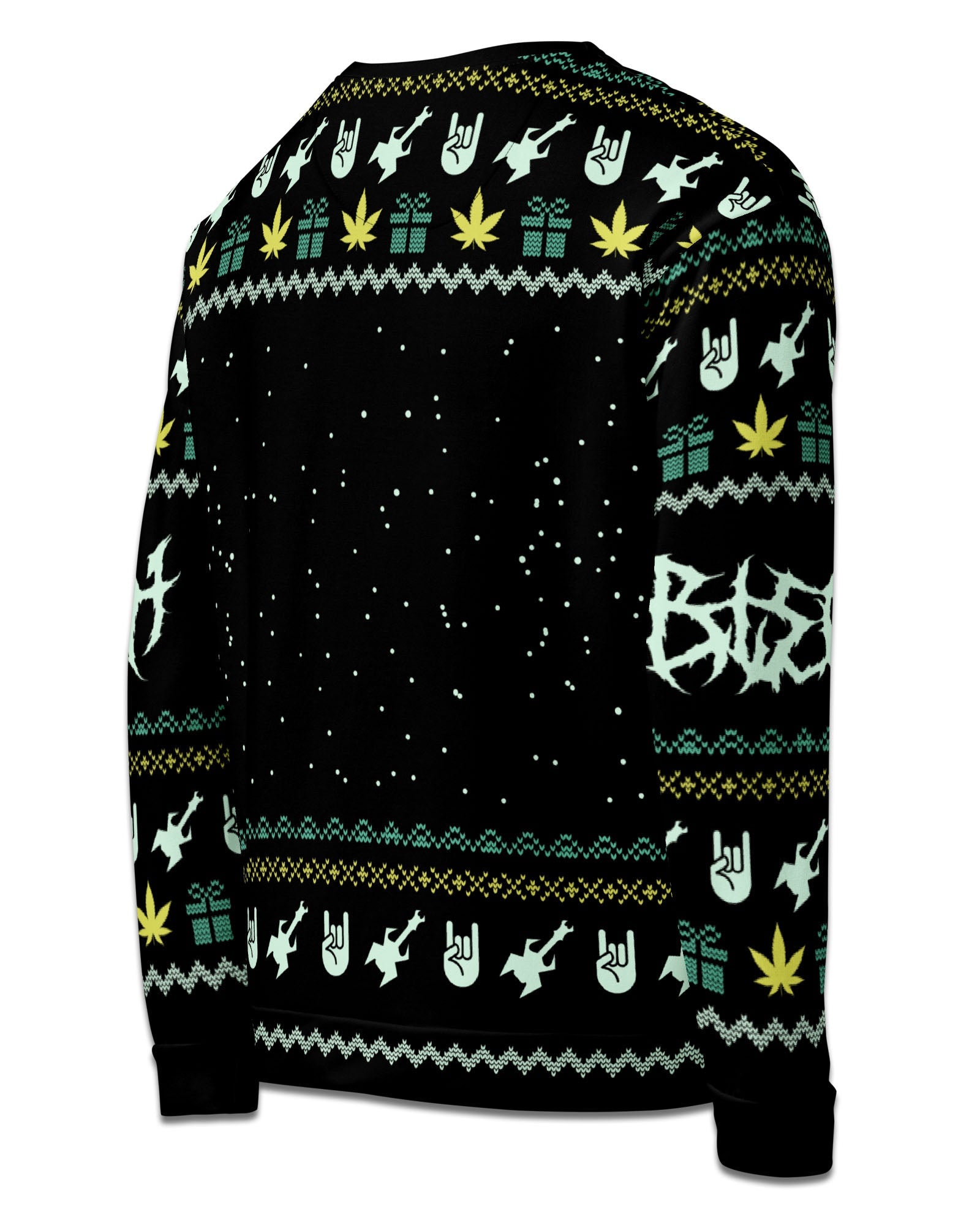 Puffing Around The Christmas Tree Sweater