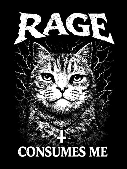 Rage Consumes Me Crop Top