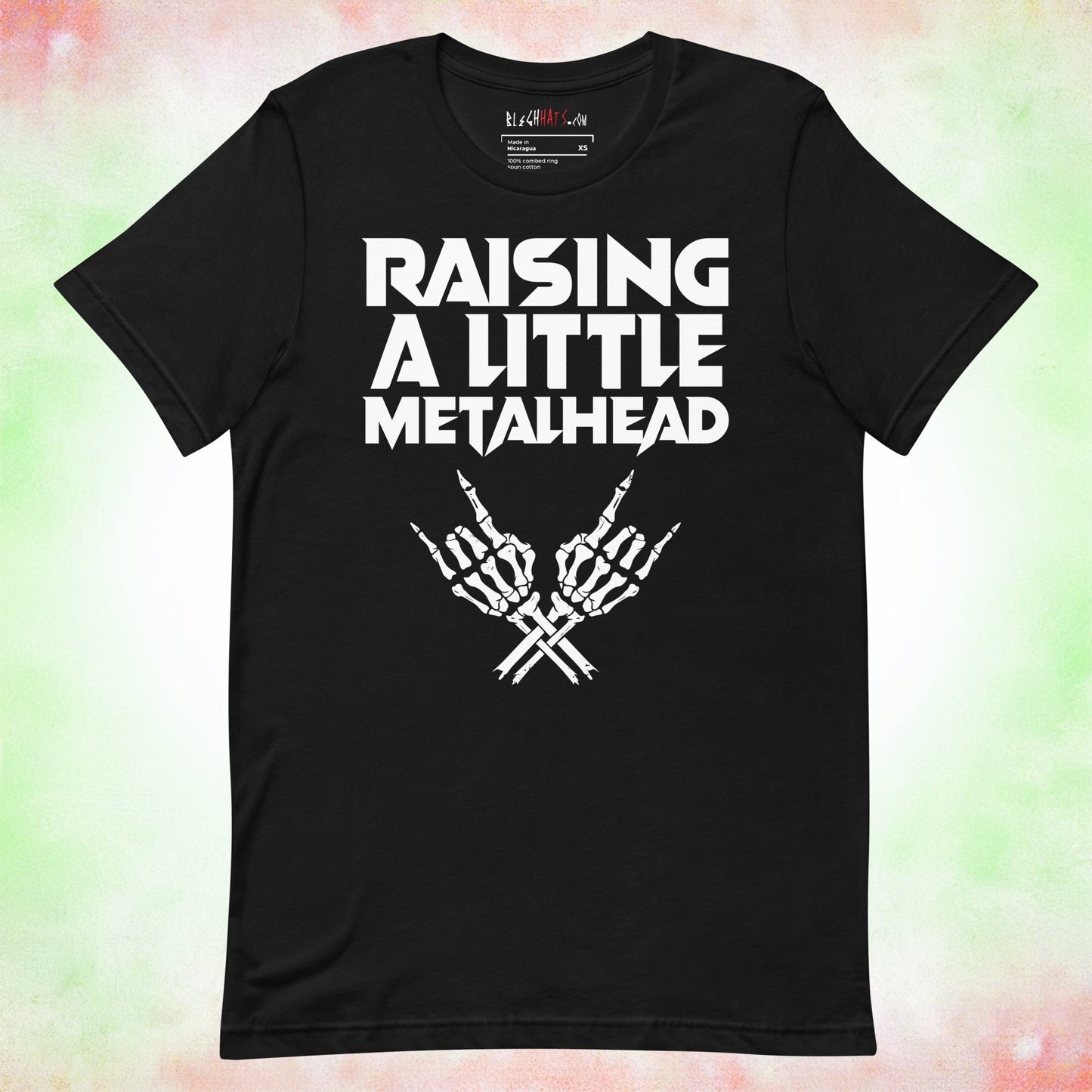 Raising A Little Metalhead T-Shirt/Baby Combo