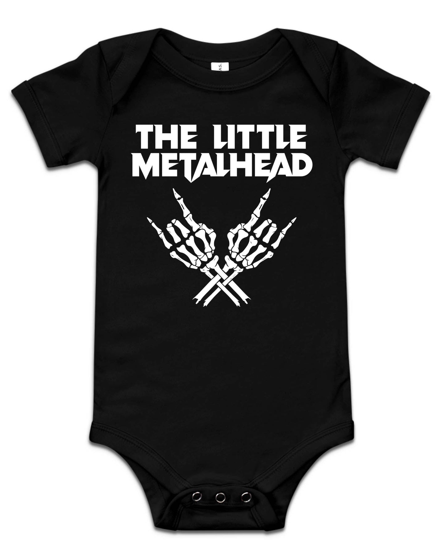 Raising A Little Metalhead T-Shirt/Baby Combo
