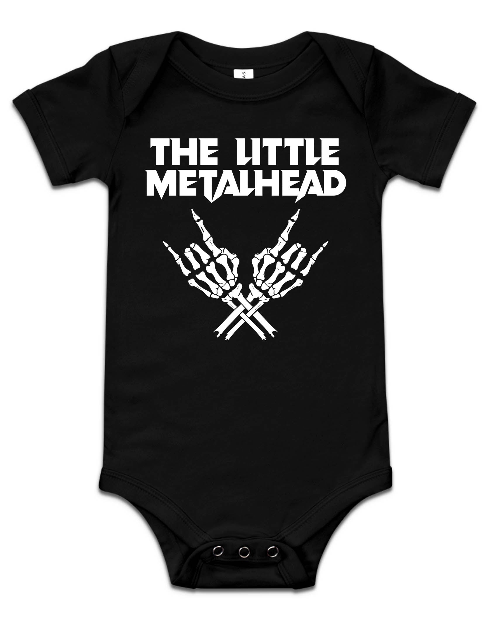 Raising A Little Metalhead T-Shirt/Baby Combo