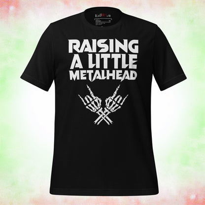 Raising A Little Metalhead T-Shirt/Baby Combo