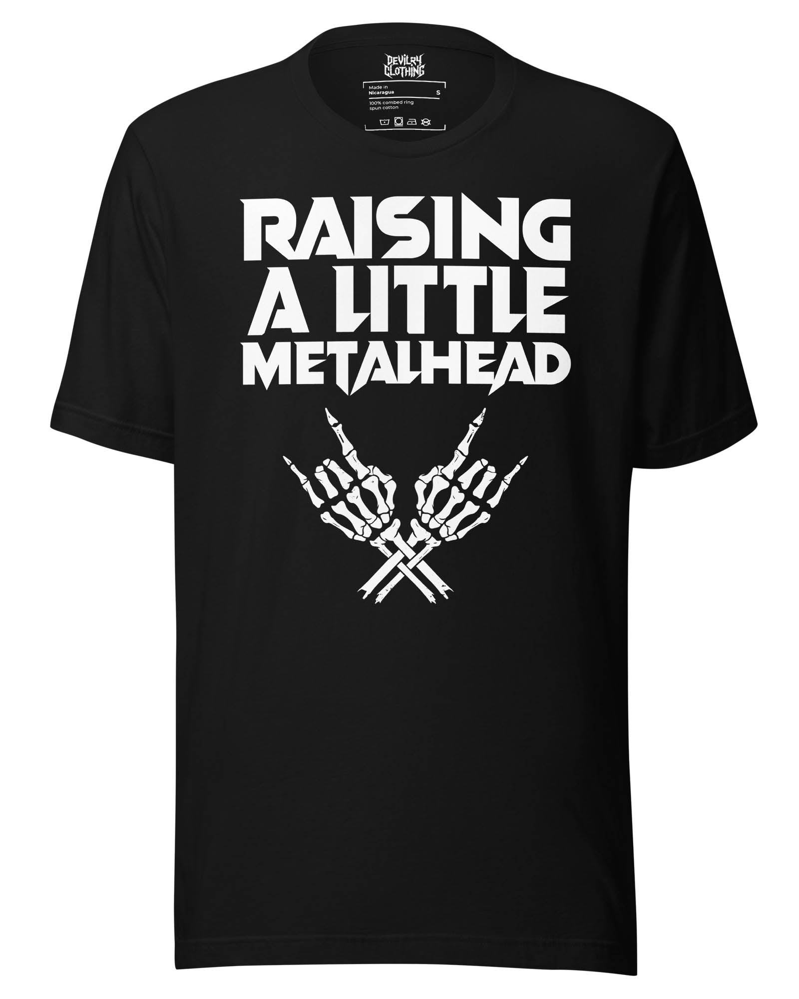Raising A Little Metalhead T-Shirt/Baby Combo