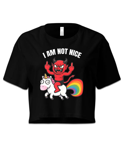 Reckless Demon Crop Top