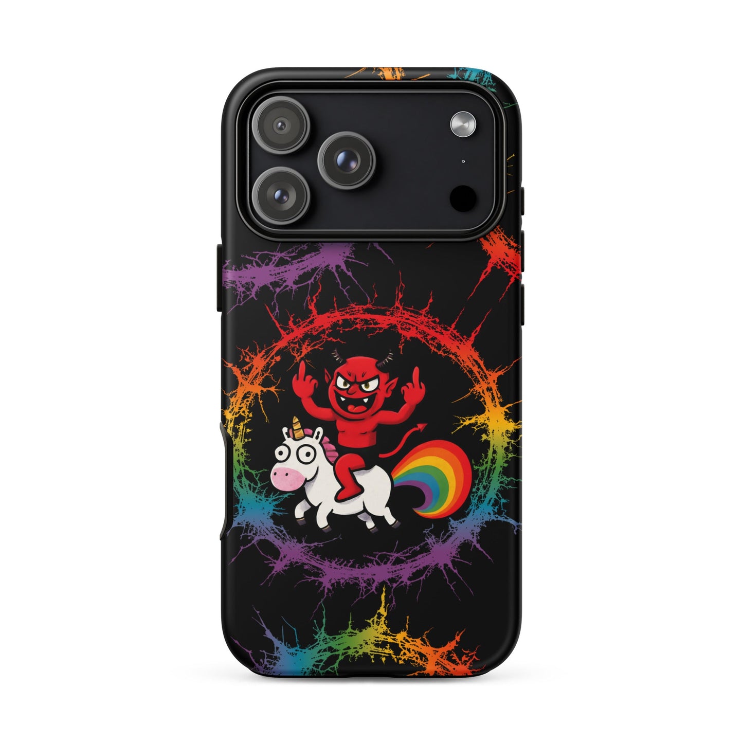 Reckless Demon iPhone Tough Case