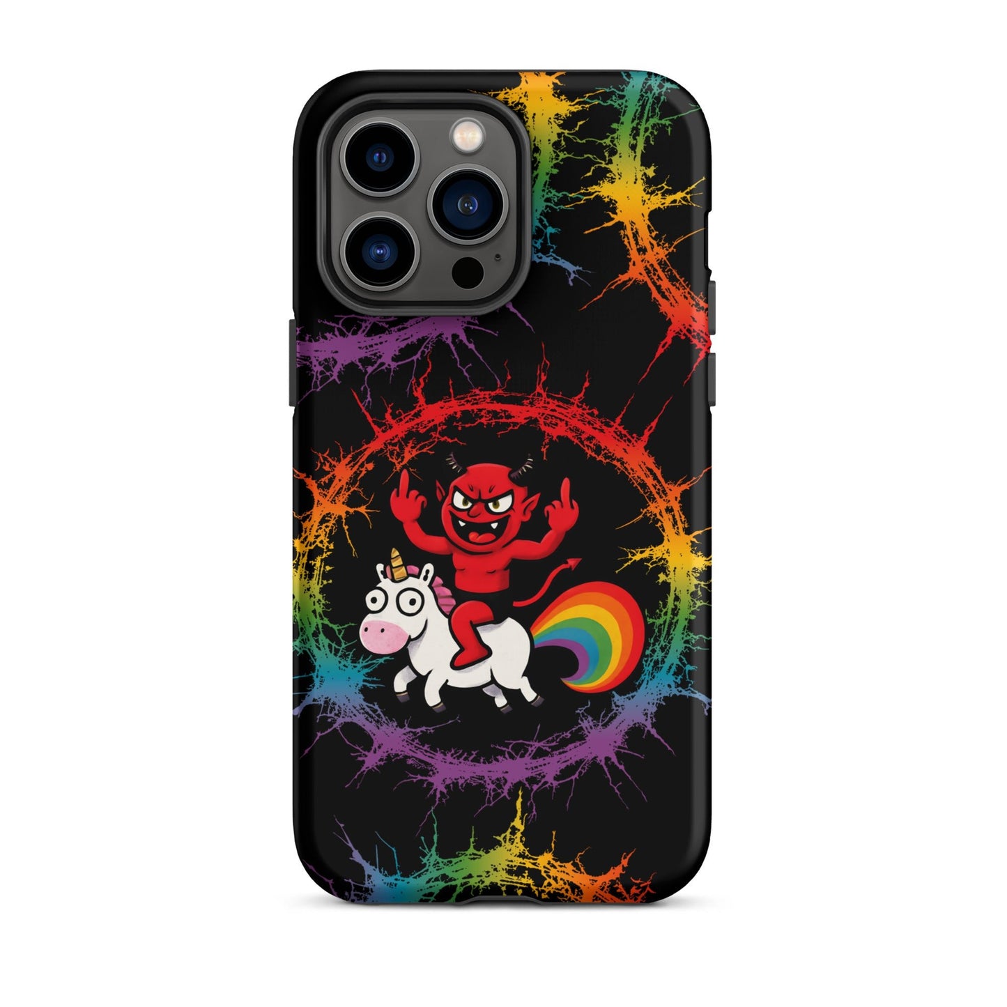 Reckless Demon iPhone Tough Case