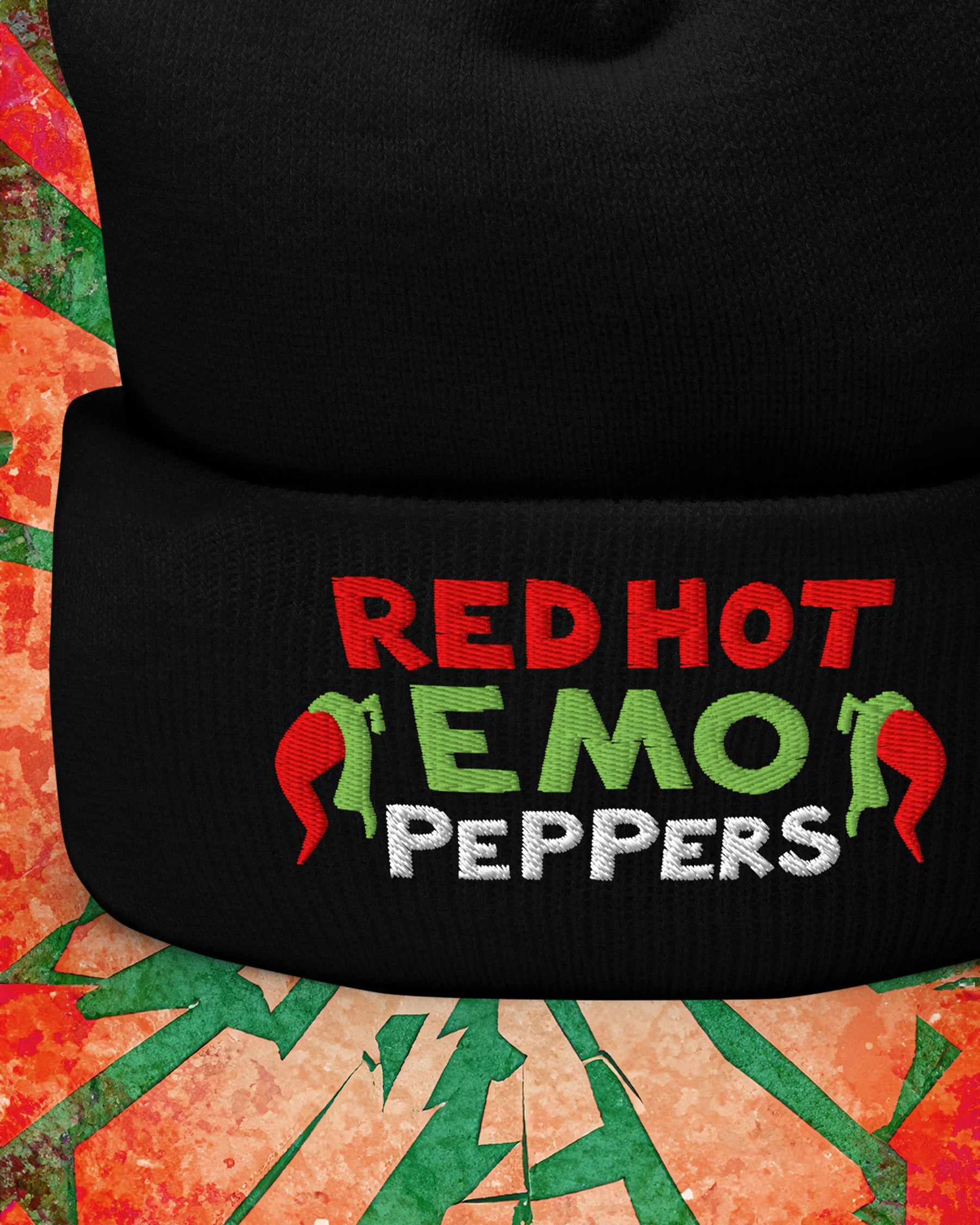 Red Hot Emo Peppers Beanie