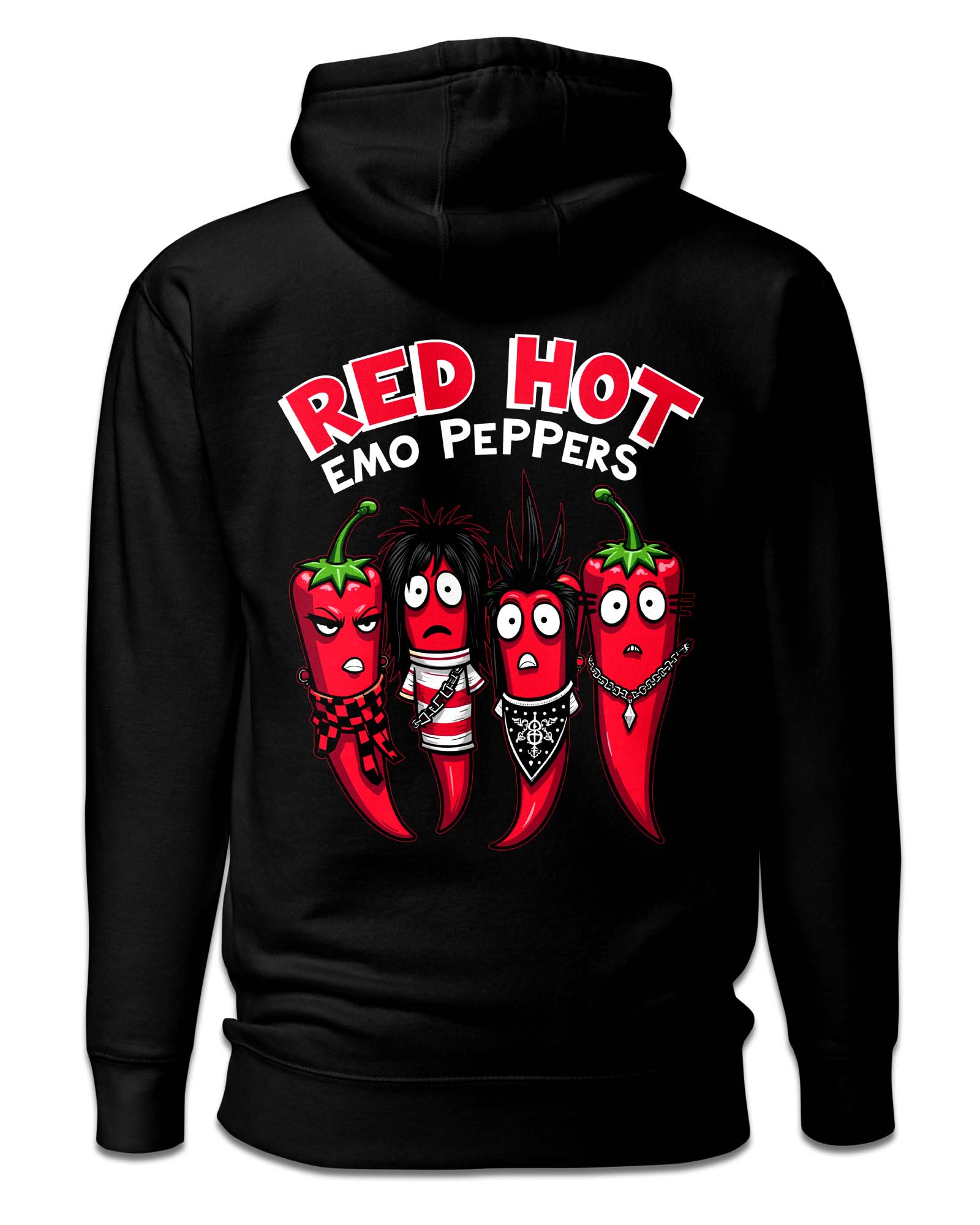 Red Hot Emo Peppers Hoodie