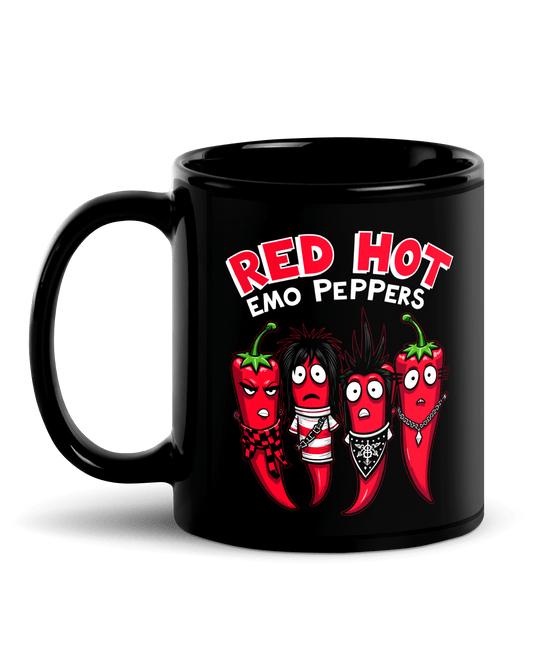 Red Hot Emo Peppers Mug