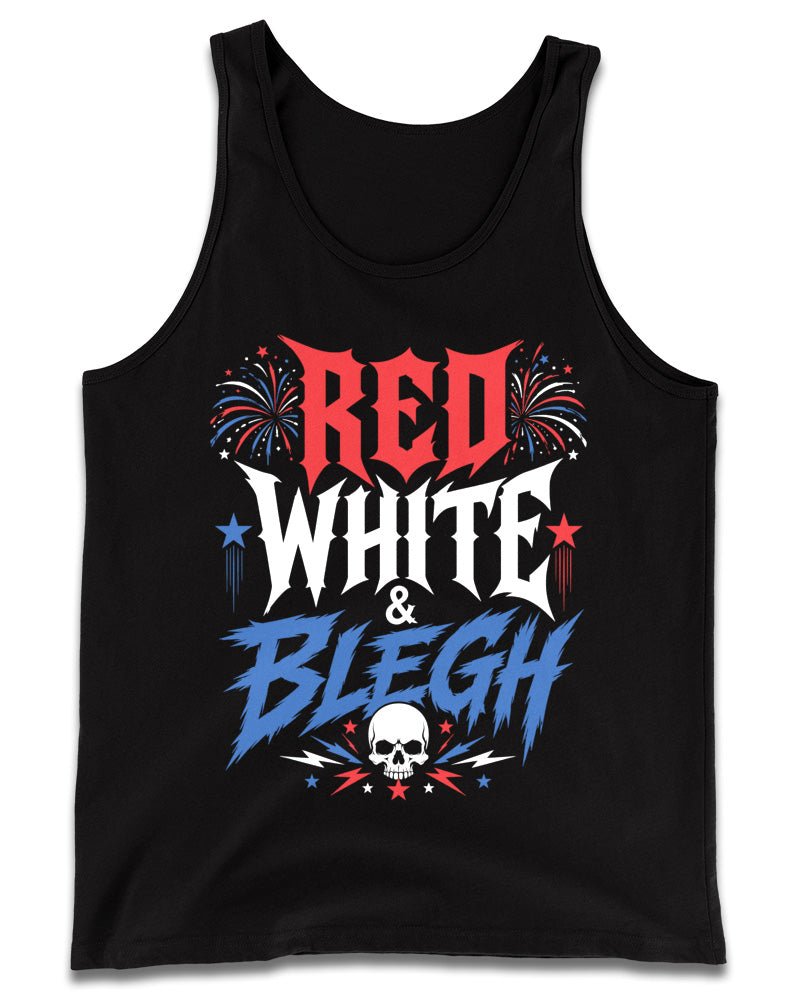 Red, White & BLEGH Tank Top