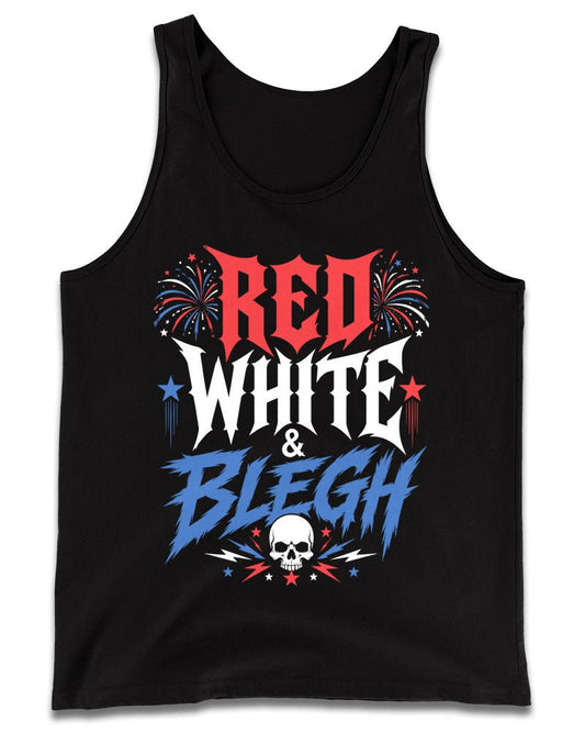 Red, White & BLEGH Tank Top