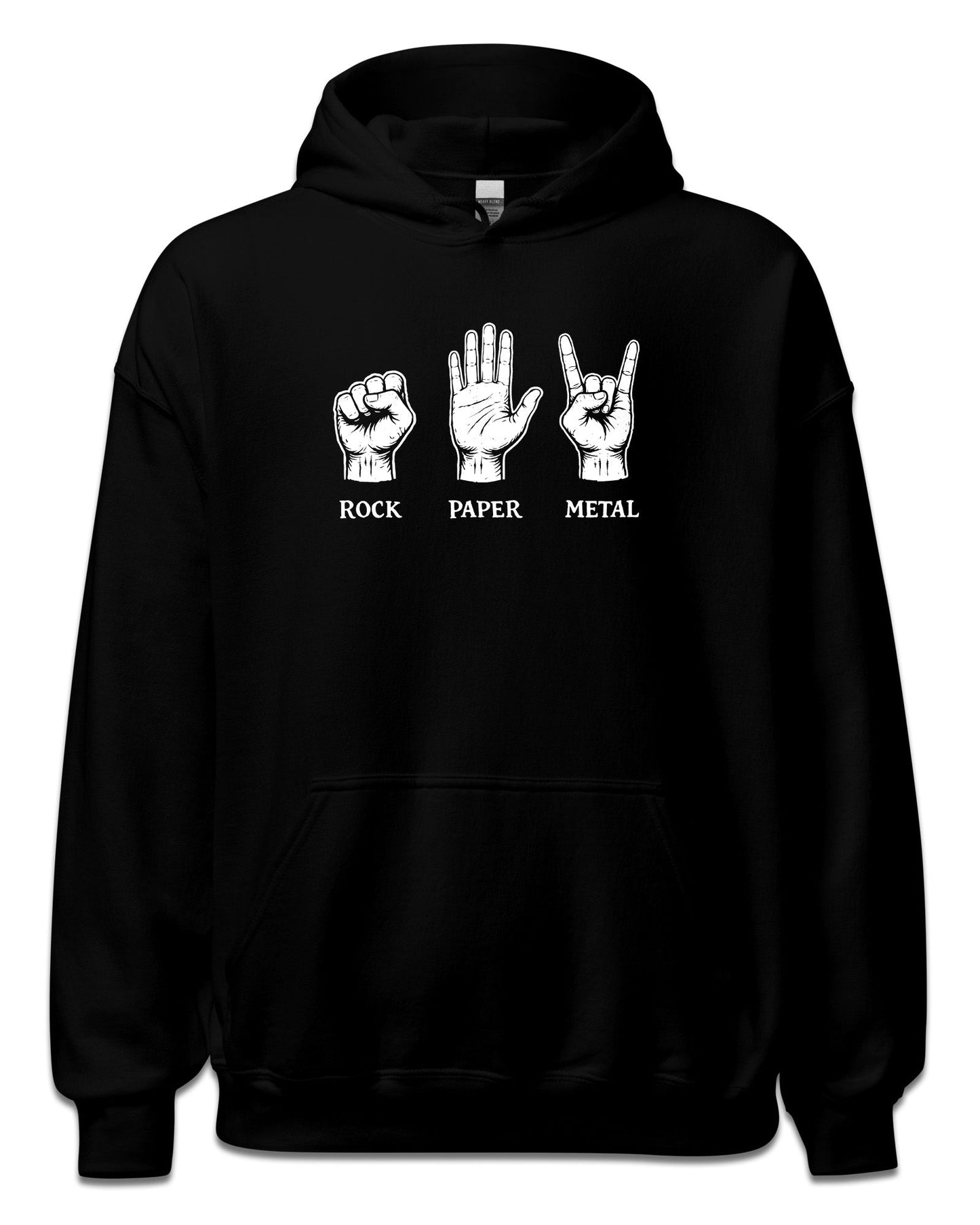Rock Paper Metal Hoodie