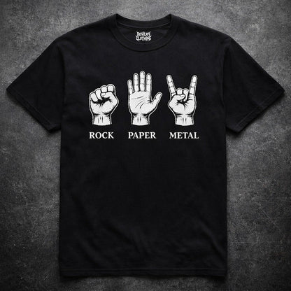 Rock Paper Metal T-Shirt