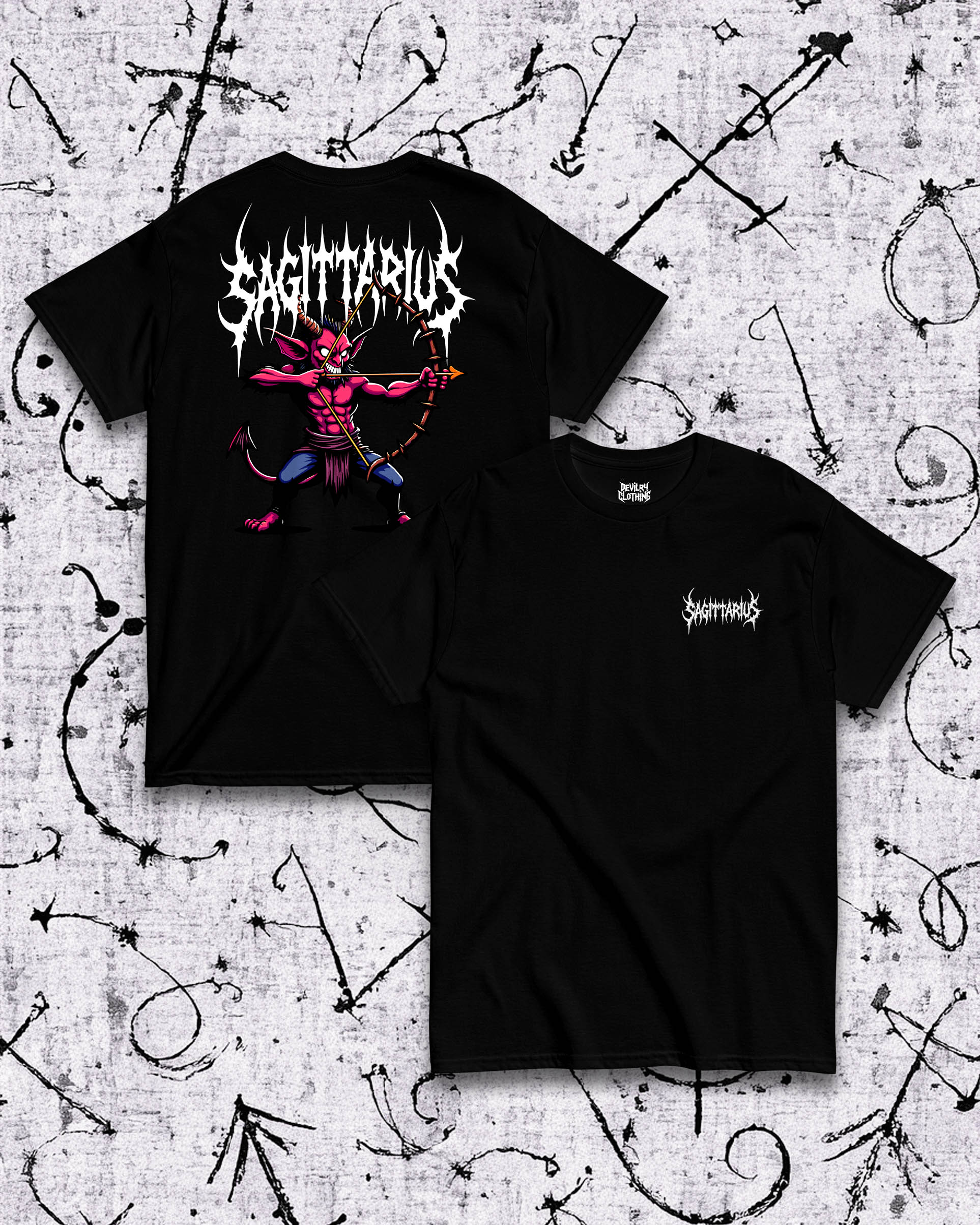 SAGITTARIUS Embroidered T-Shirt